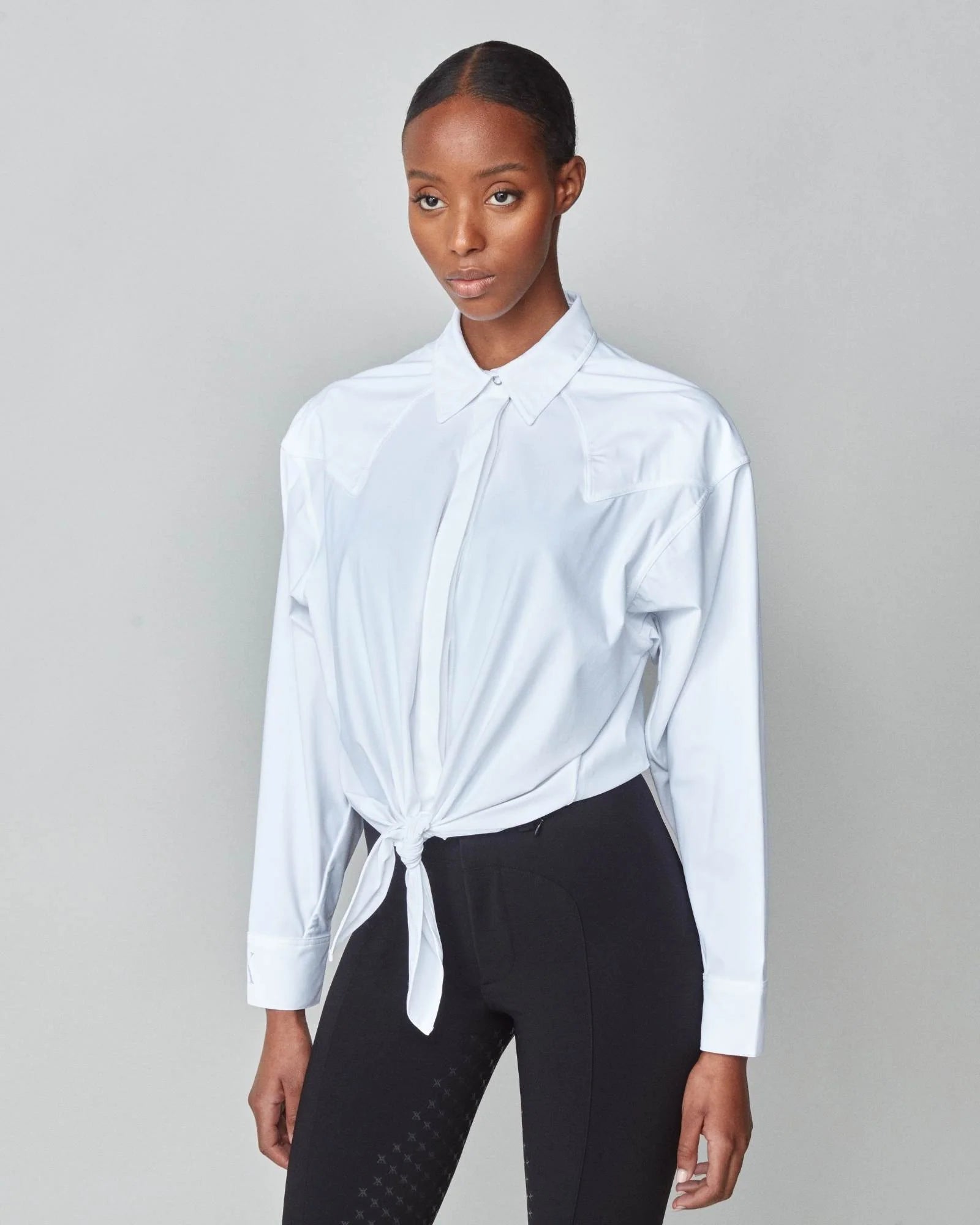 Yagya Front Tie Riding Shirt