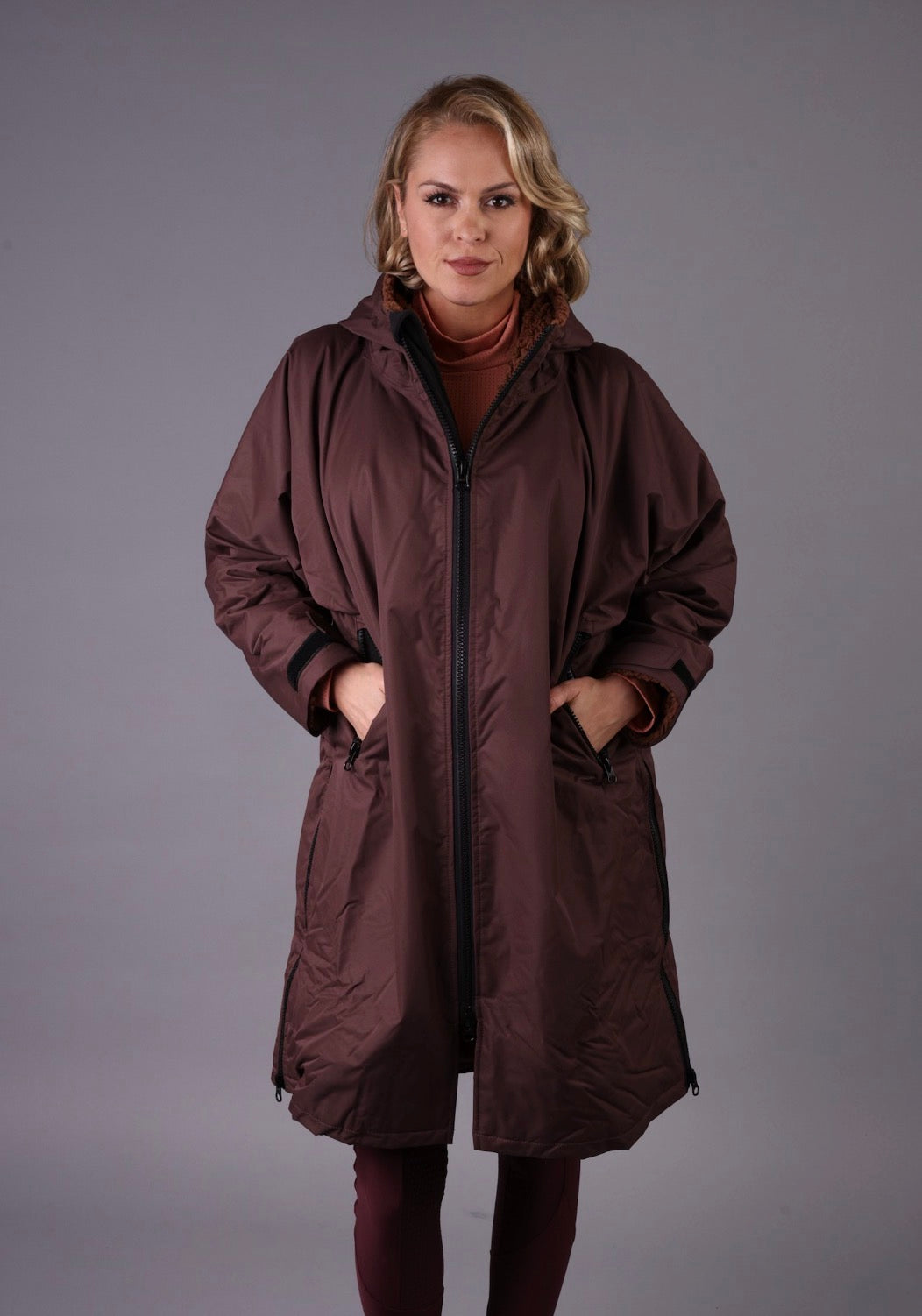 FEQ All Weather Dry Jacket in Brown