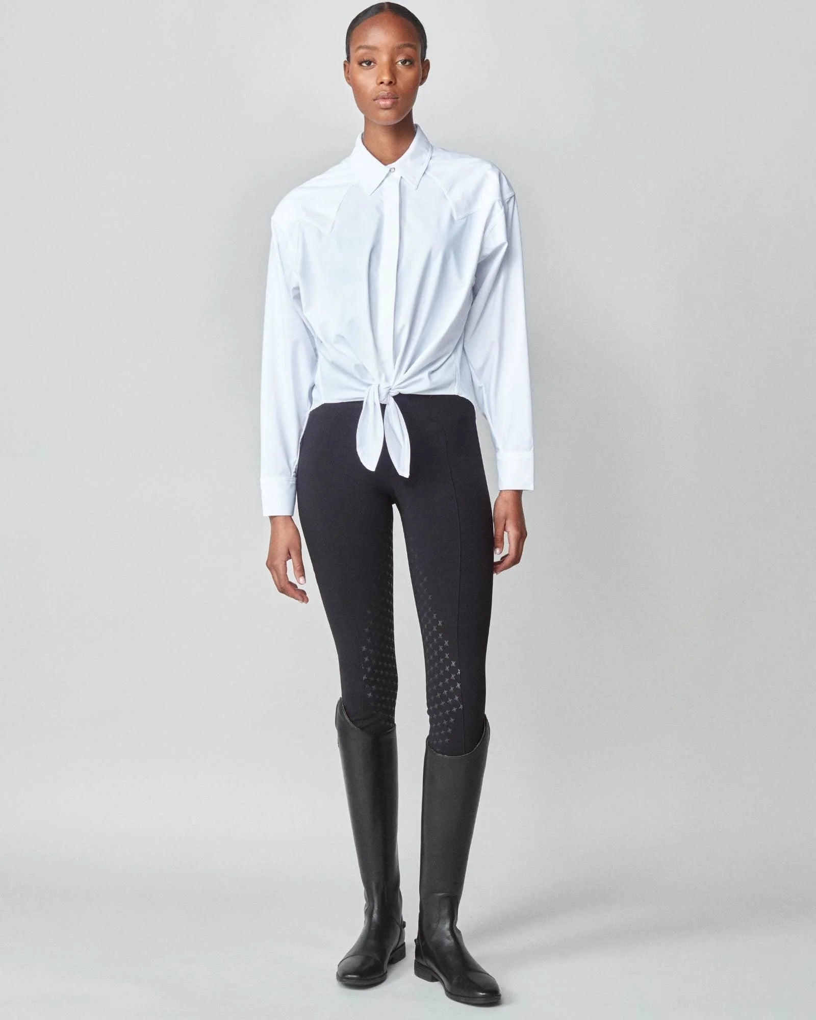 Yagya Front Tie Riding Shirt