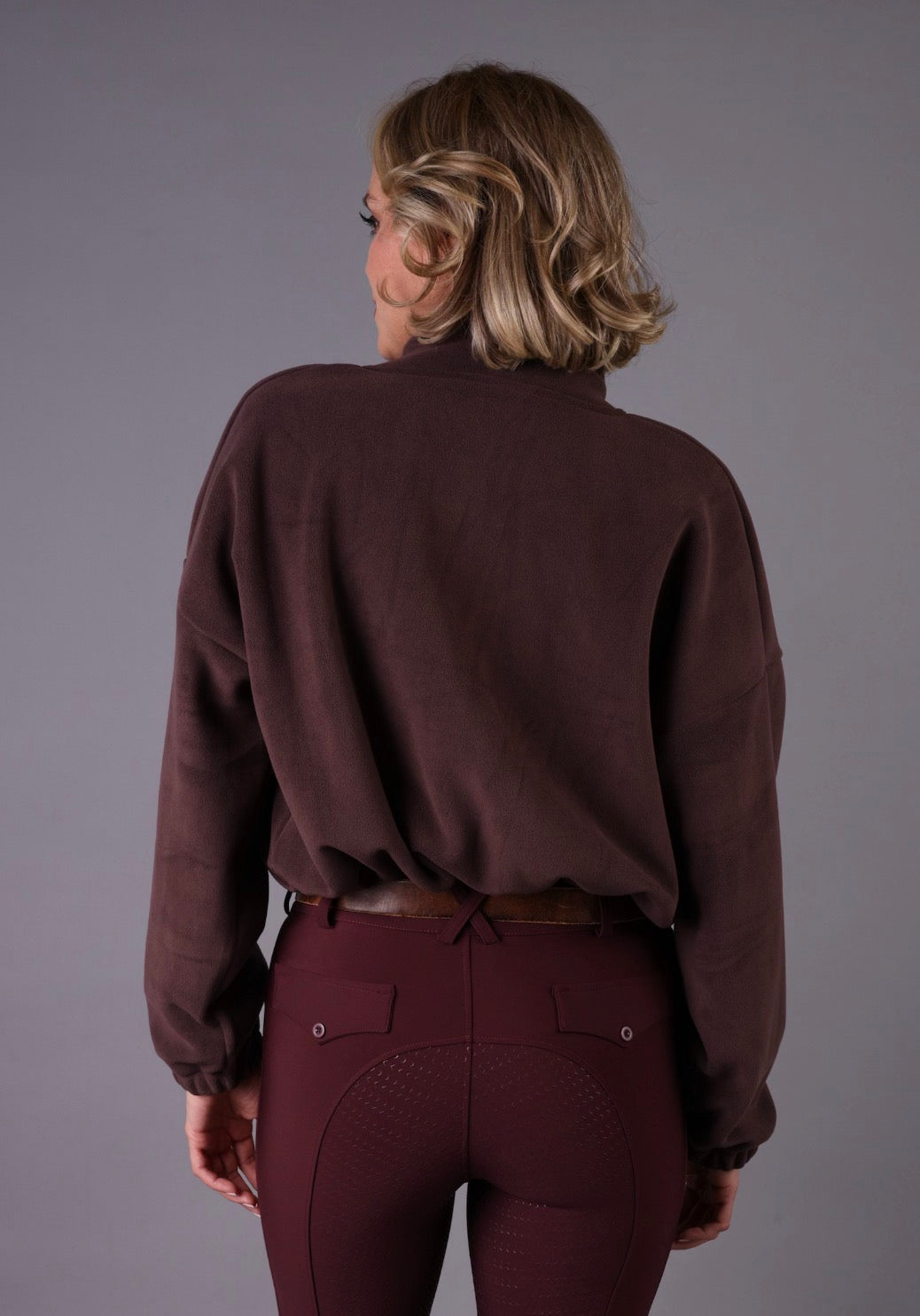 FEQ Zara Crop Fleece Jacket