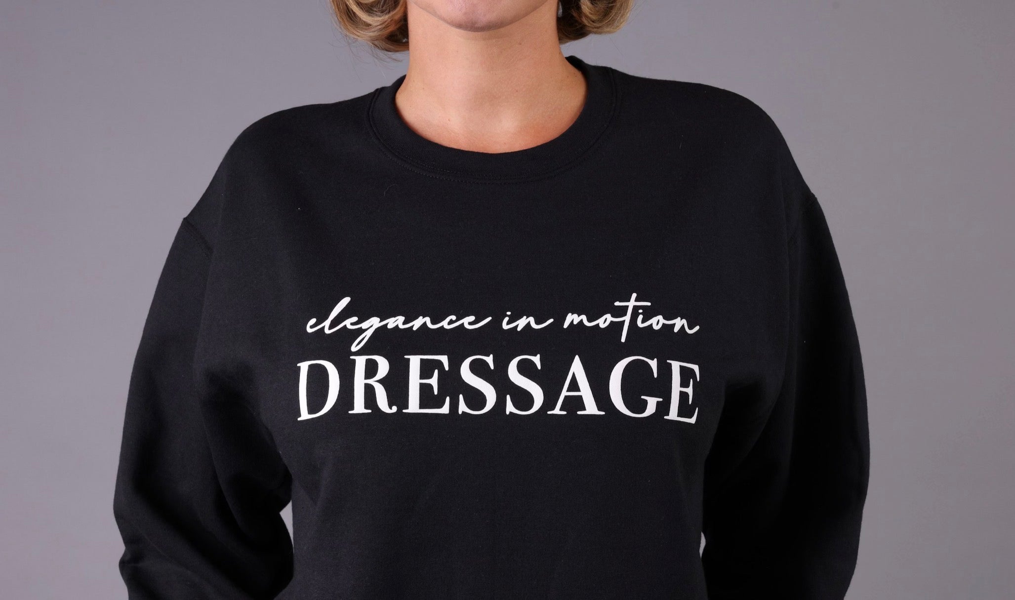 FEQ “DRESSAGE” Sweatshirt in Black