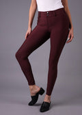 FEQ Charlotte Schooling Breeches in Mahogany