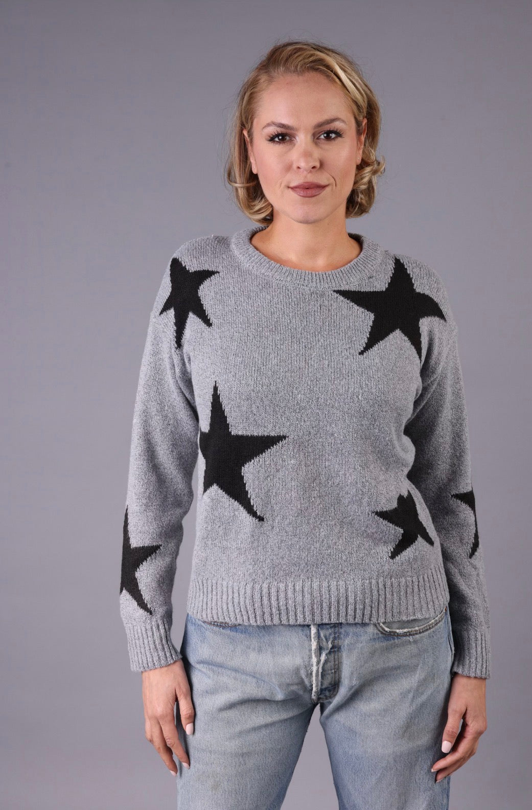 FEQ Star Sweater - Grey