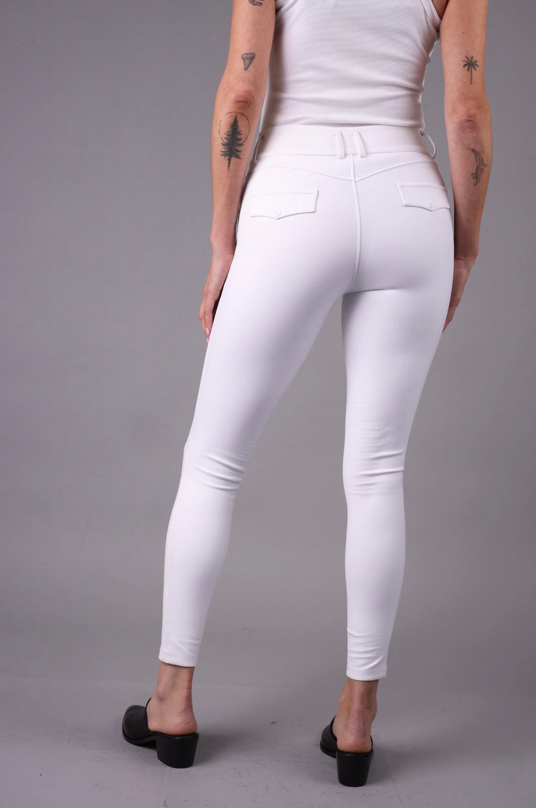 FEQ Arina Euro Style Breeches in White