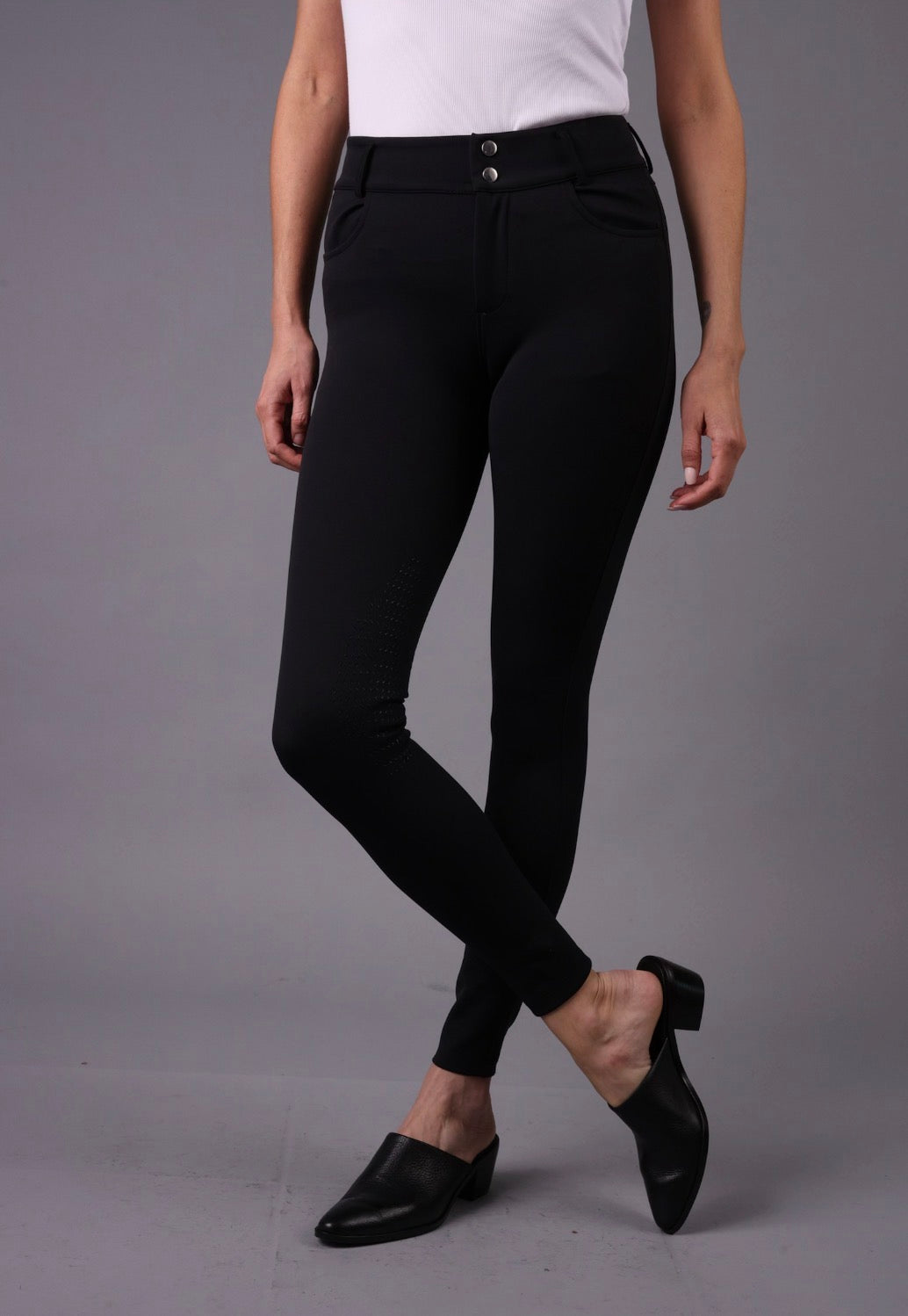 FEQ Arina Euro Style Breeches in Black