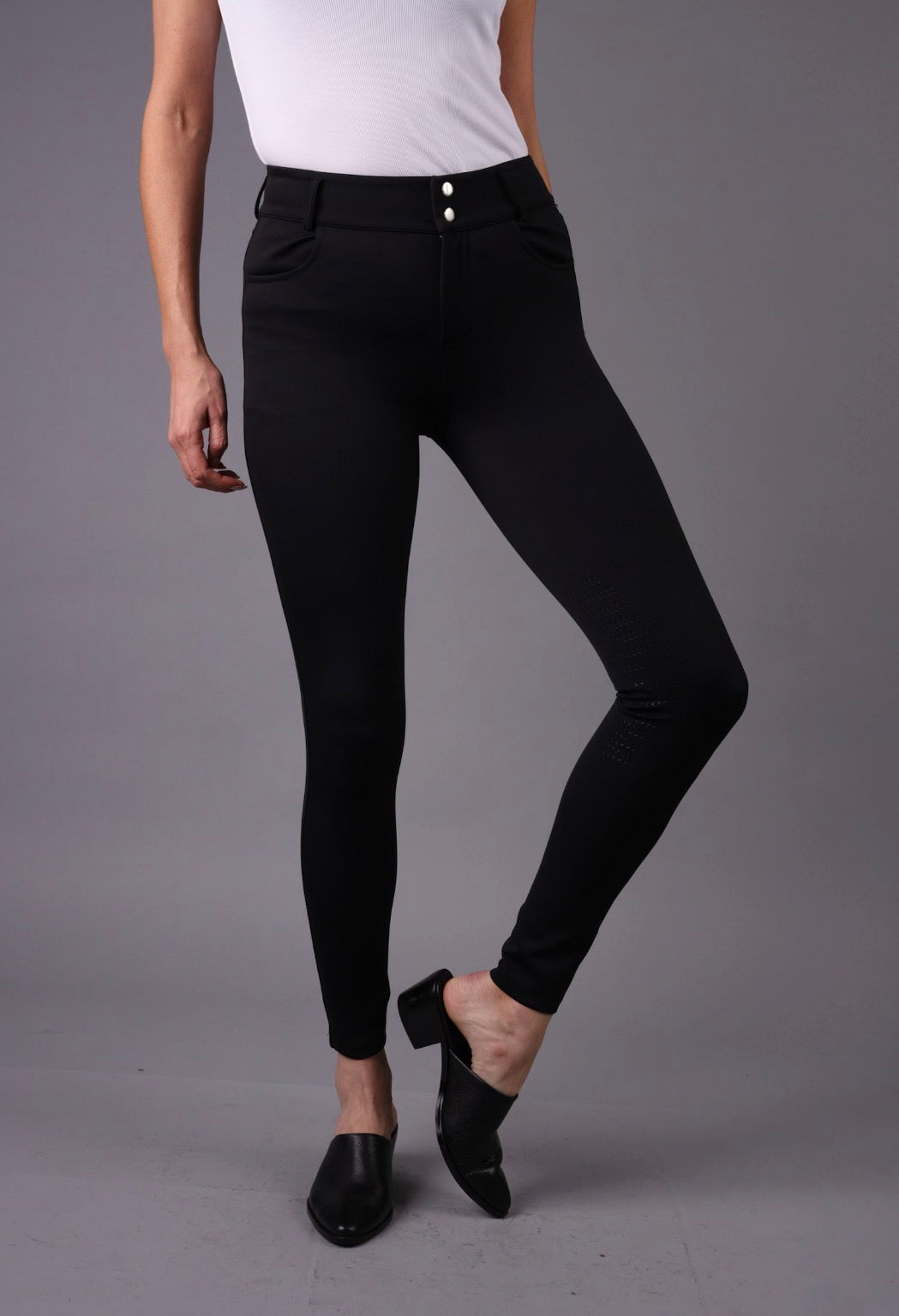 FEQ Arina Euro Style Breeches in Black