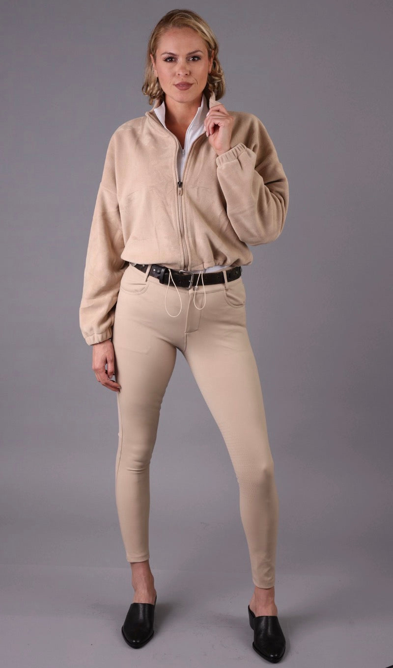 FEQ Zara Crop Fleece Jacket