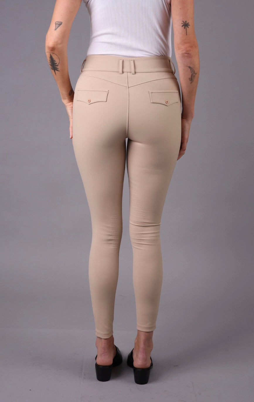 FEQ Arina Euro Style Breeches in Beige