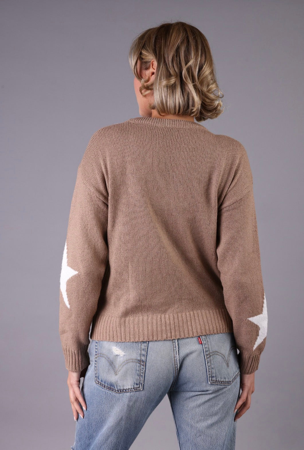 FEQ Star Sweater - Beige