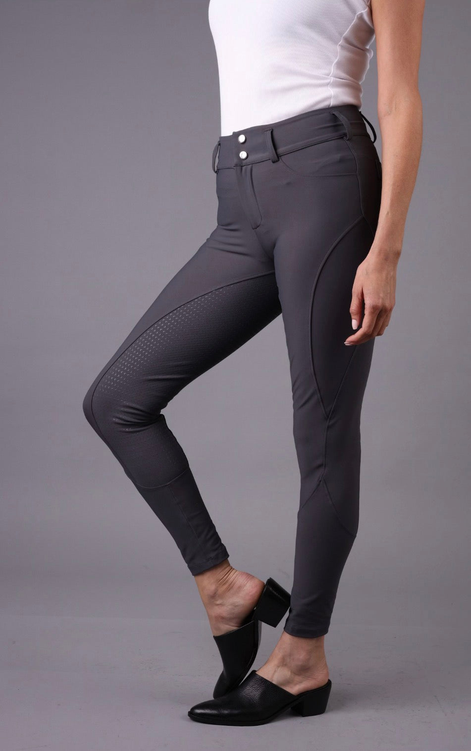 FEQ Charlotte Everyday Breeches in Slate Grey
