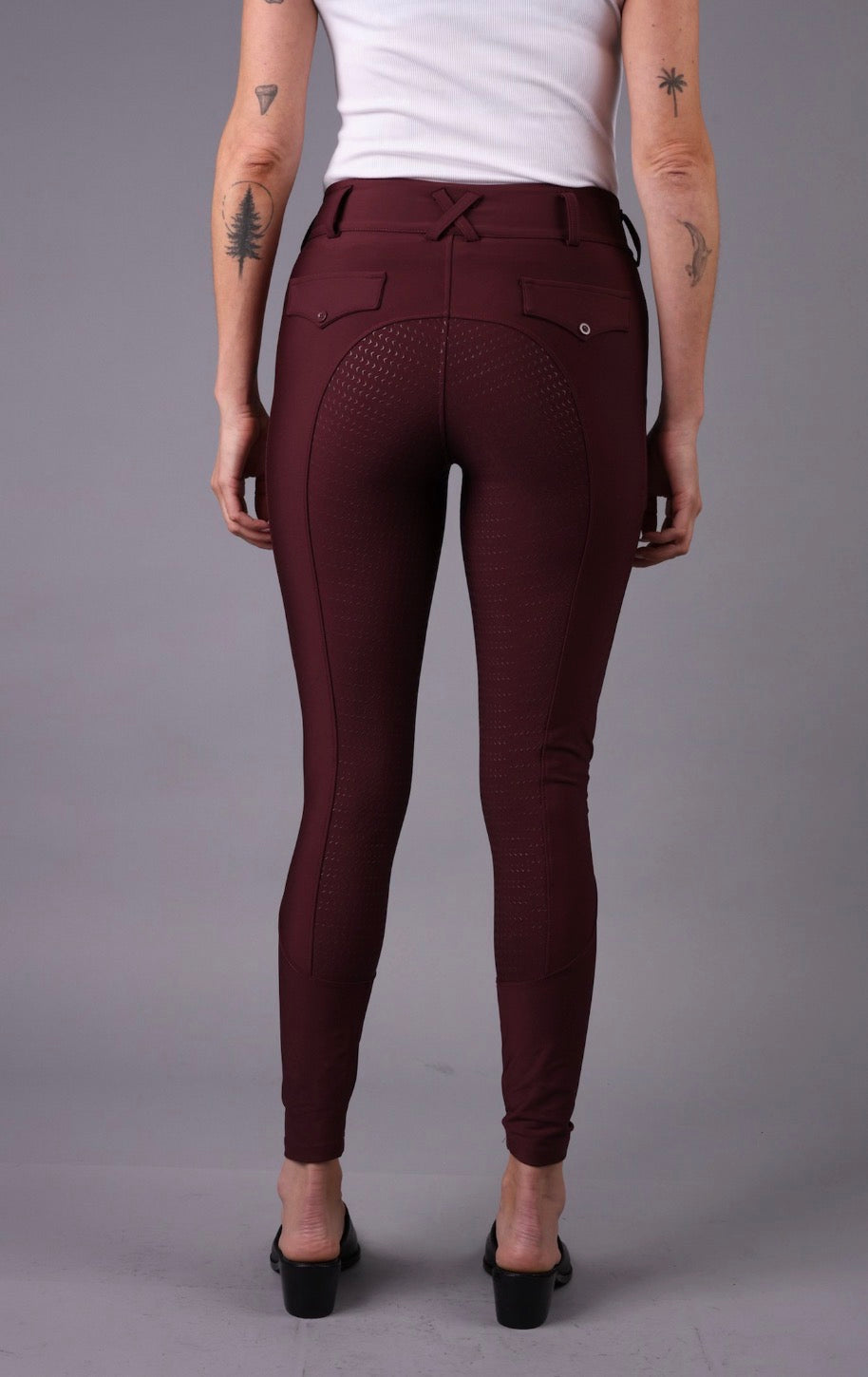 FEQ Charlotte Schooling Breeches in Mahogany