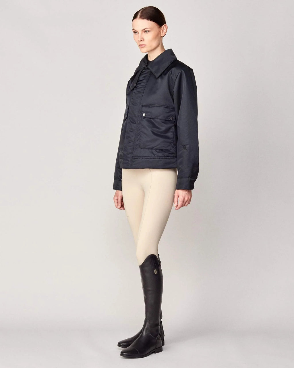 Yagya Short Padded Jacket