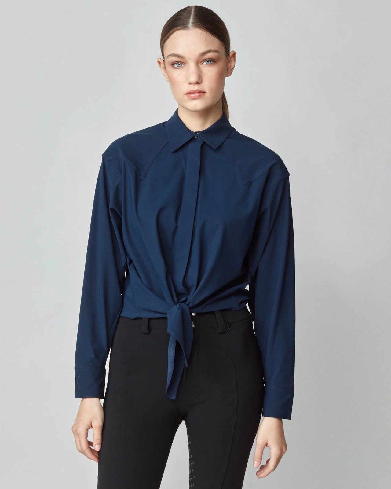 Yagya Front Tie Riding Shirt