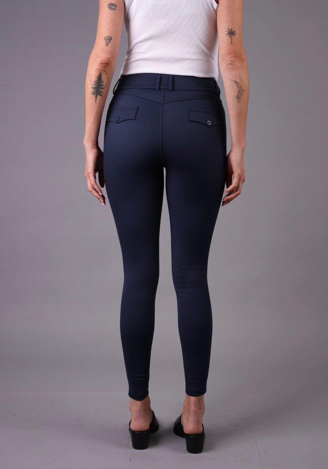 FEQ Arina Euro Style Breeches in Navy