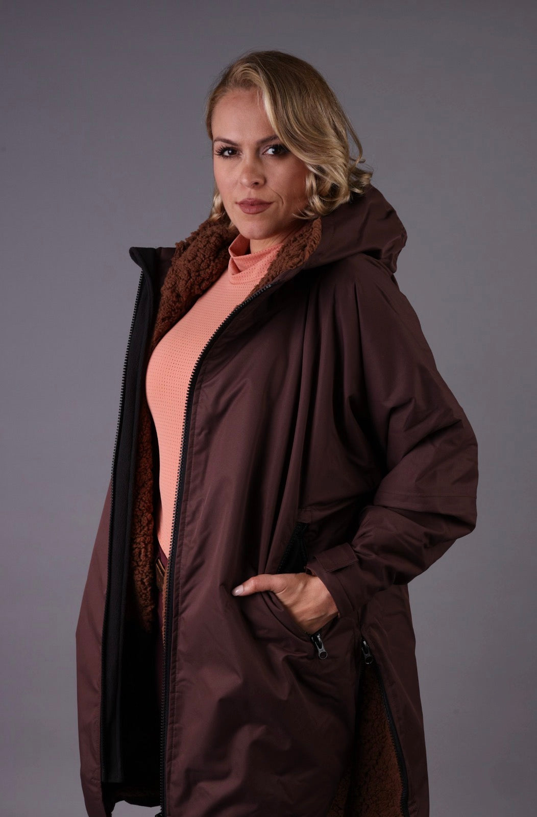 FEQ All Weather Dry Jacket in Brown
