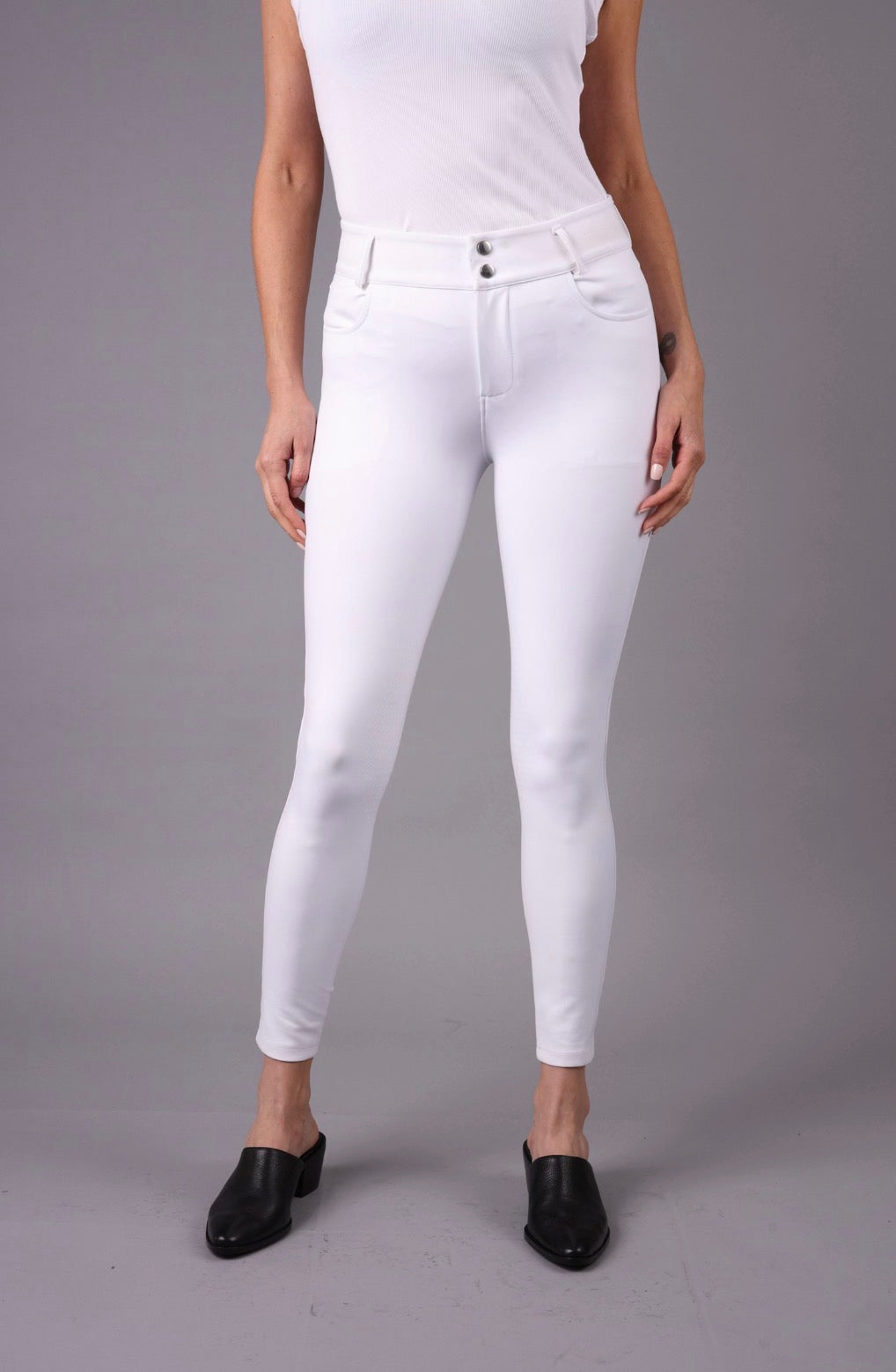 FEQ Arina Euro Style Breeches in White