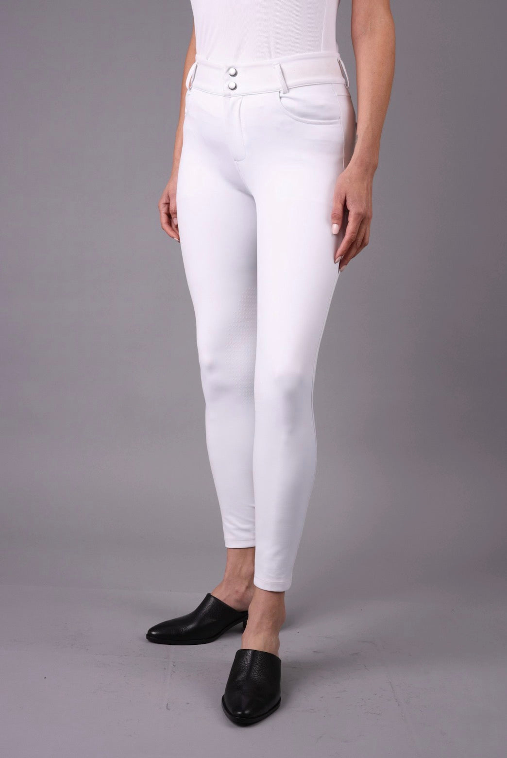 FEQ Arina Euro Style Breeches in White