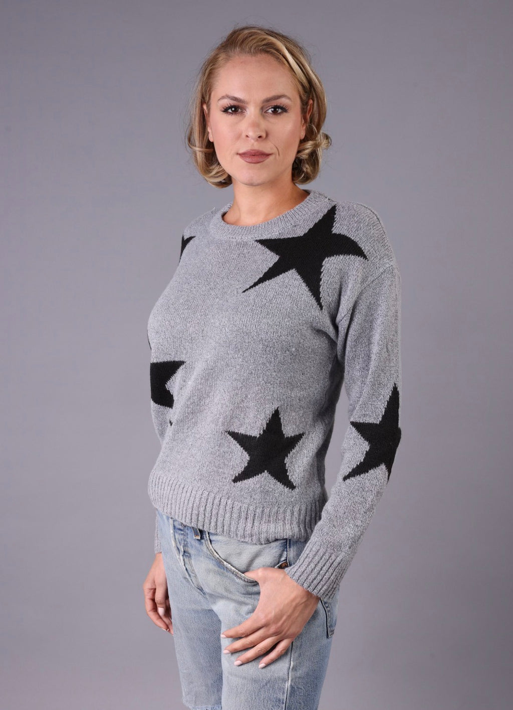 FEQ Star Sweater - Grey