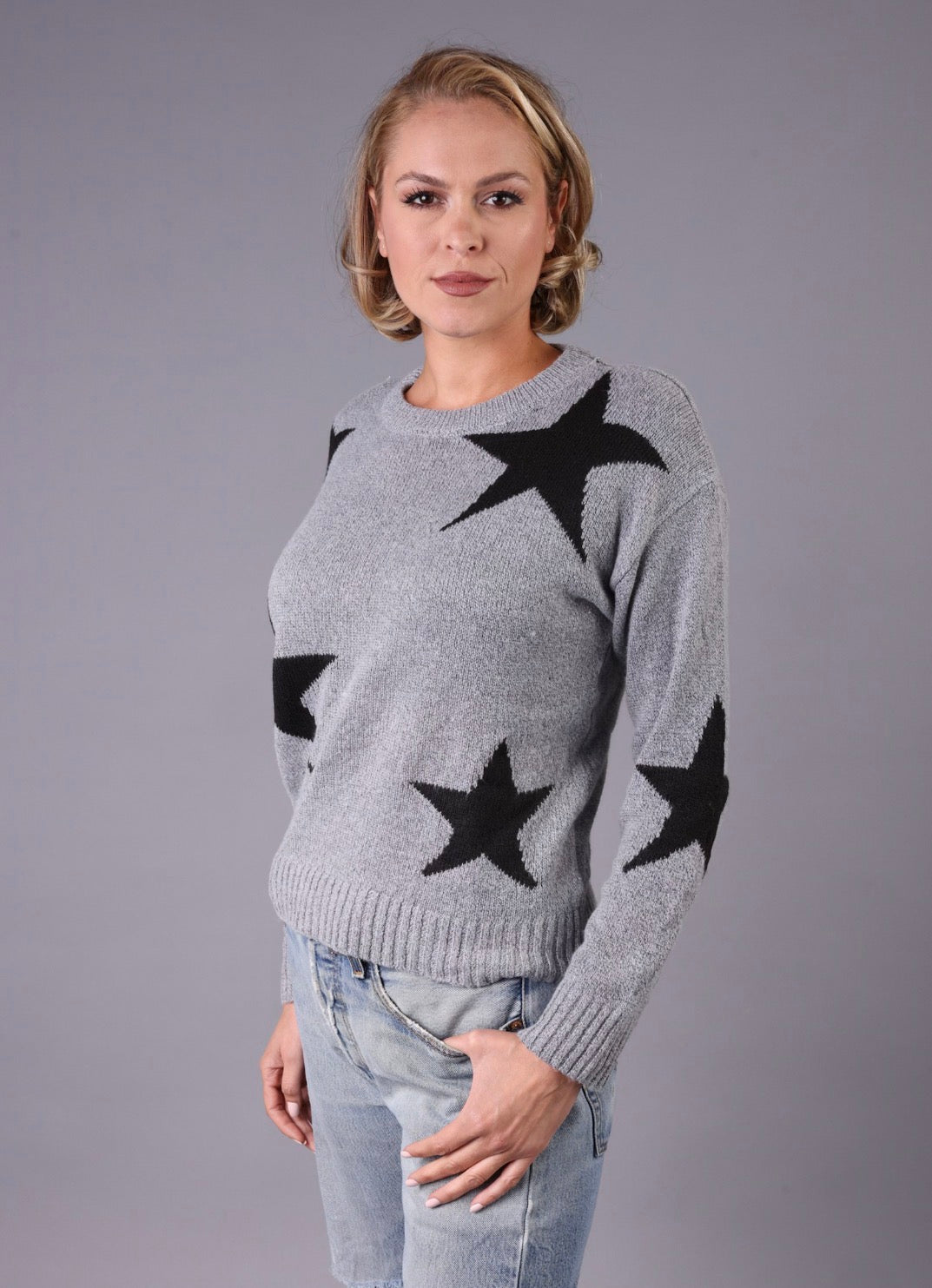 FEQ Star Sweater - Grey