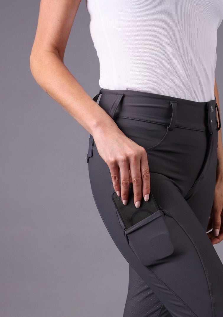 FEQ Charlotte Everyday Breeches in Slate Grey