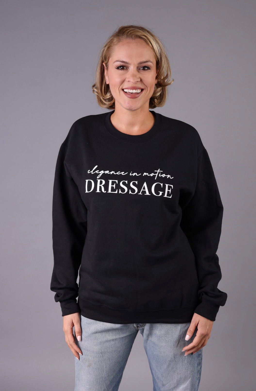 FEQ “DRESSAGE” Sweatshirt in Black
