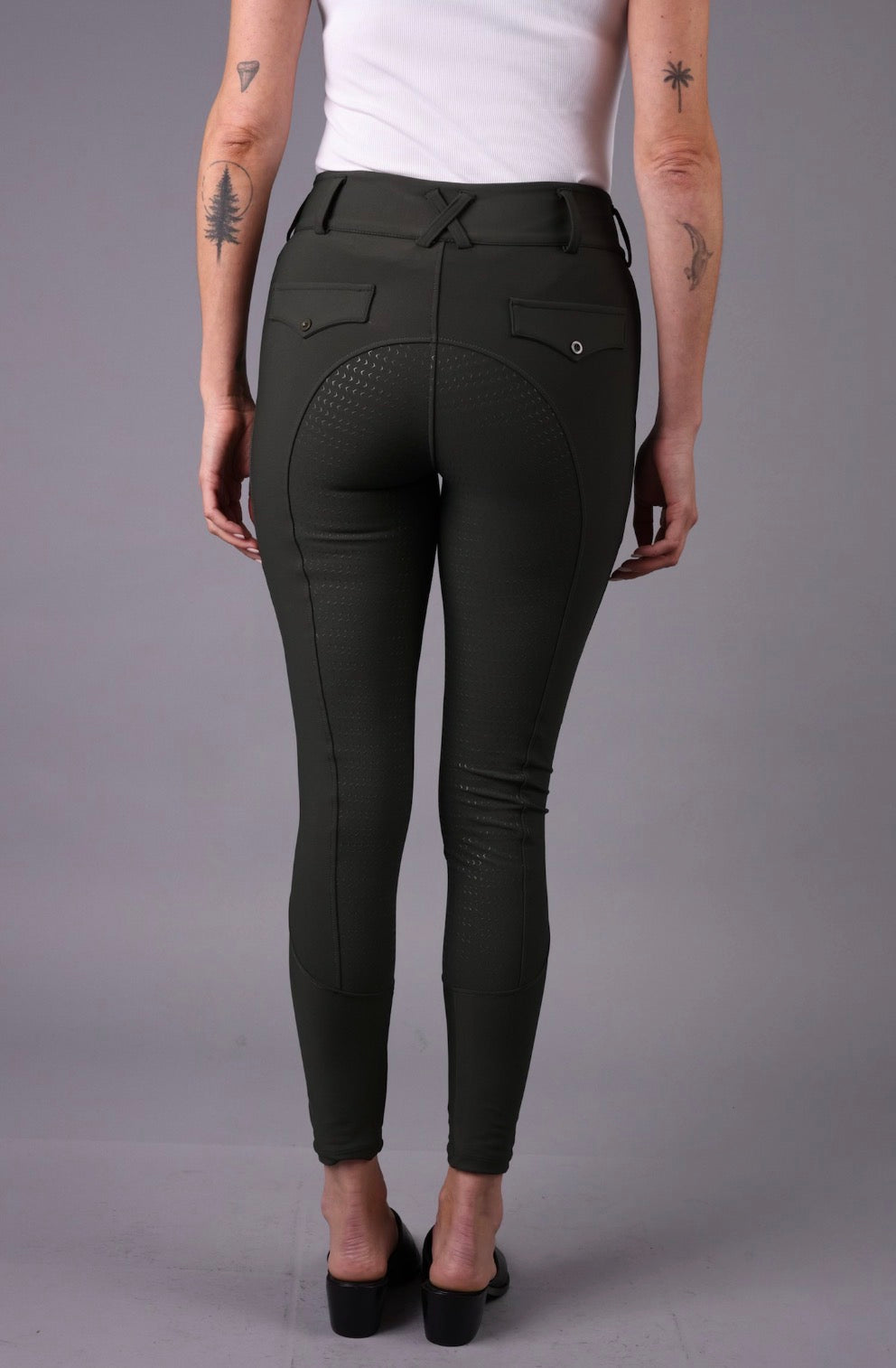 FEQ Charlotte Everyday Breeches in Hunter