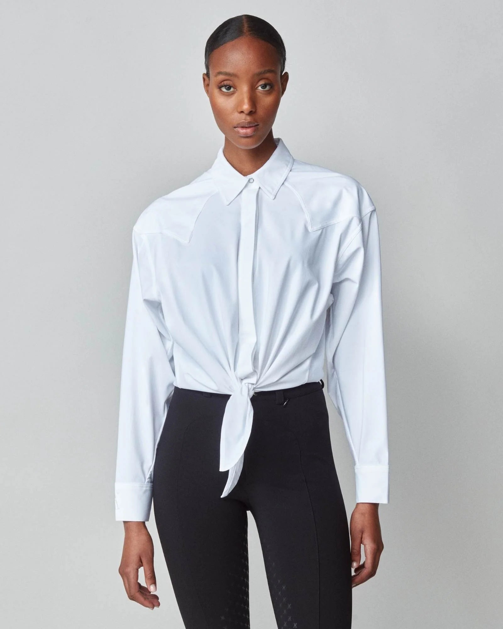 Yagya Front Tie Riding Shirt