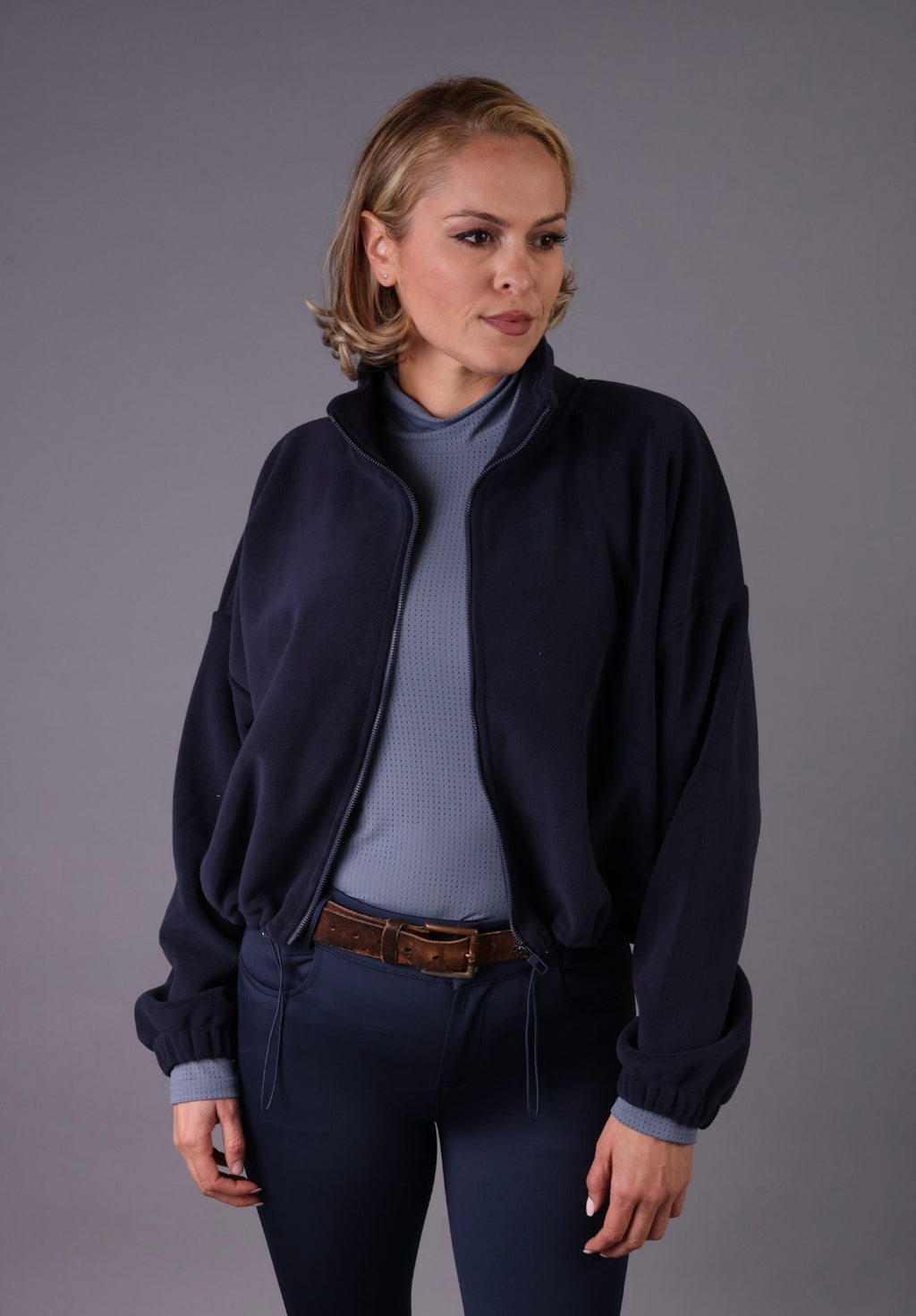 FEQ Zara Crop Fleece Jacket