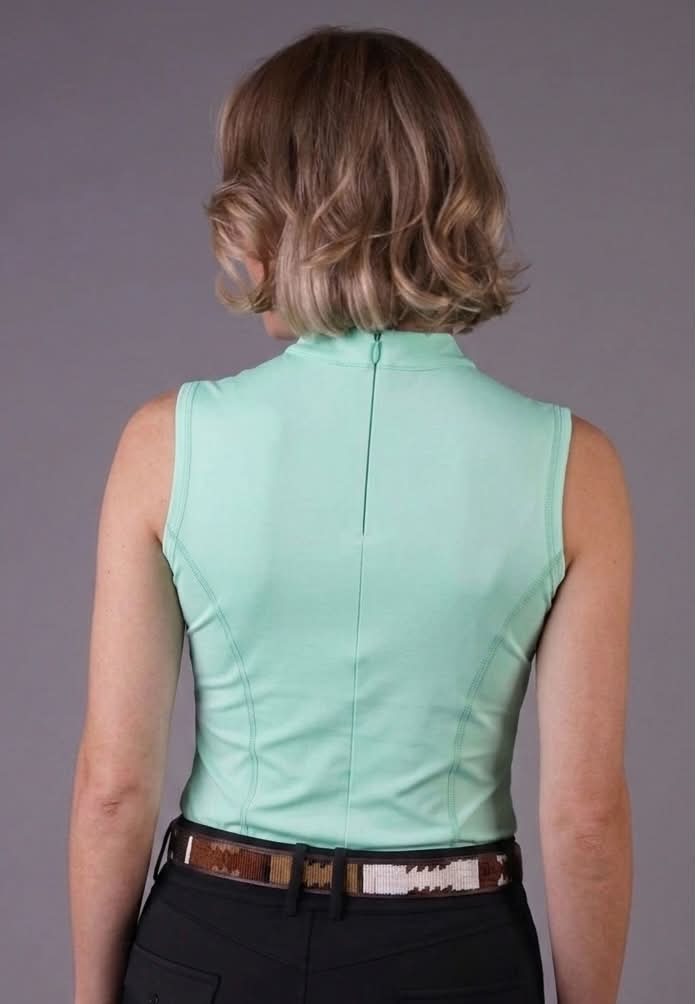 EQUITHEME Sleeveless “Je t’aime” Riding Shirt – Carla