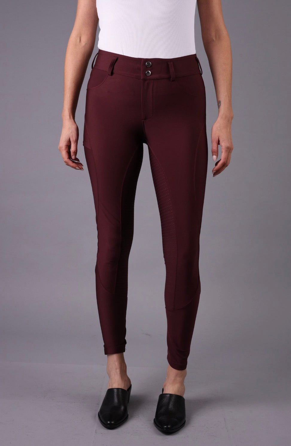 FEQ Charlotte Schooling Breeches in Mahogany