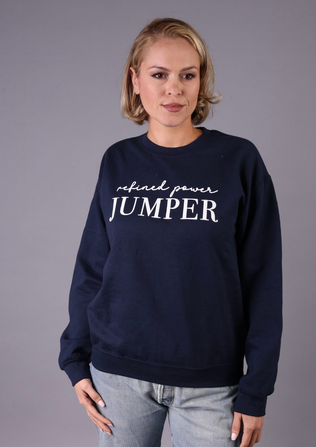 FEQ “JUMPER” Sweatshirt in Navy