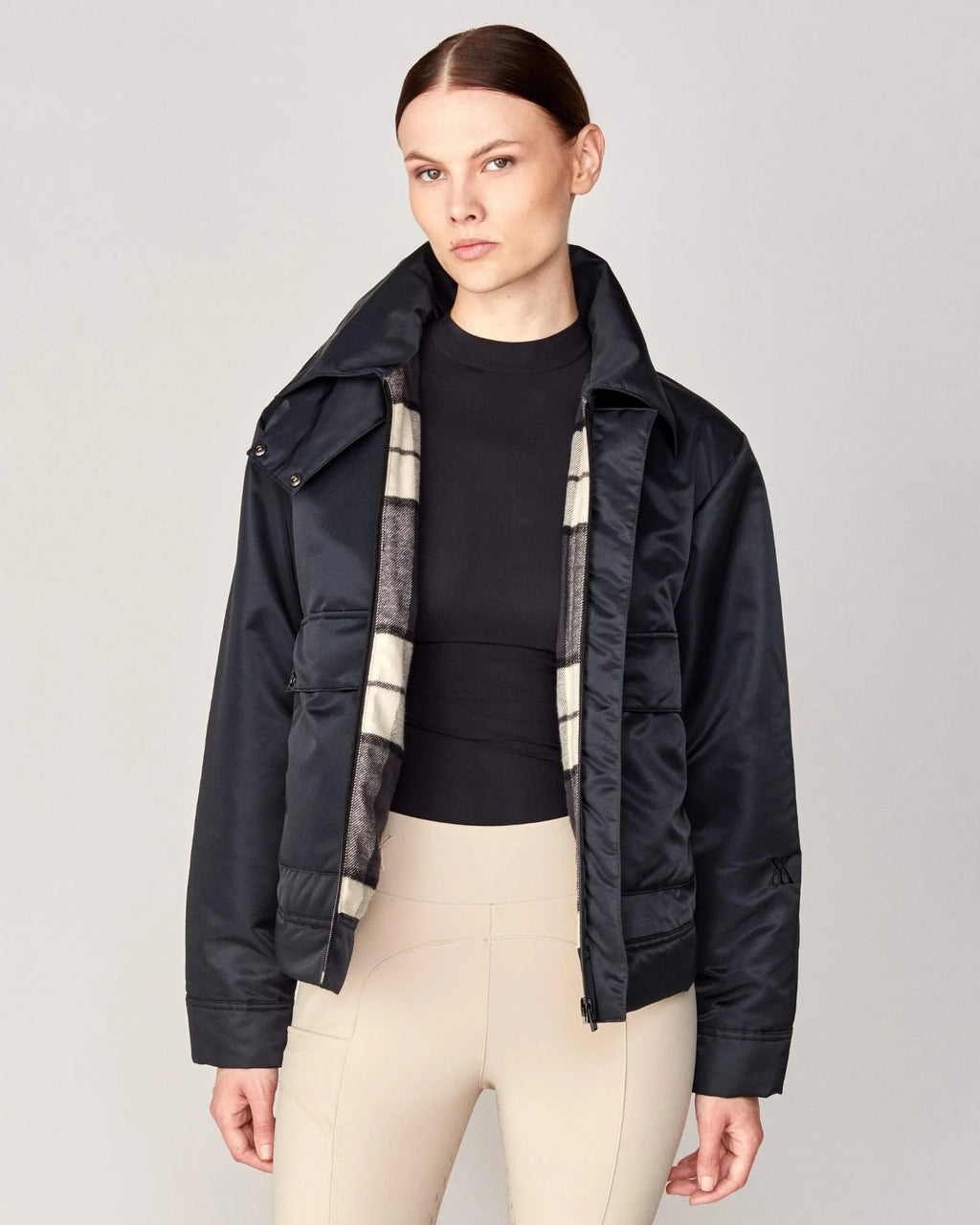 Yagya Short Padded Jacket