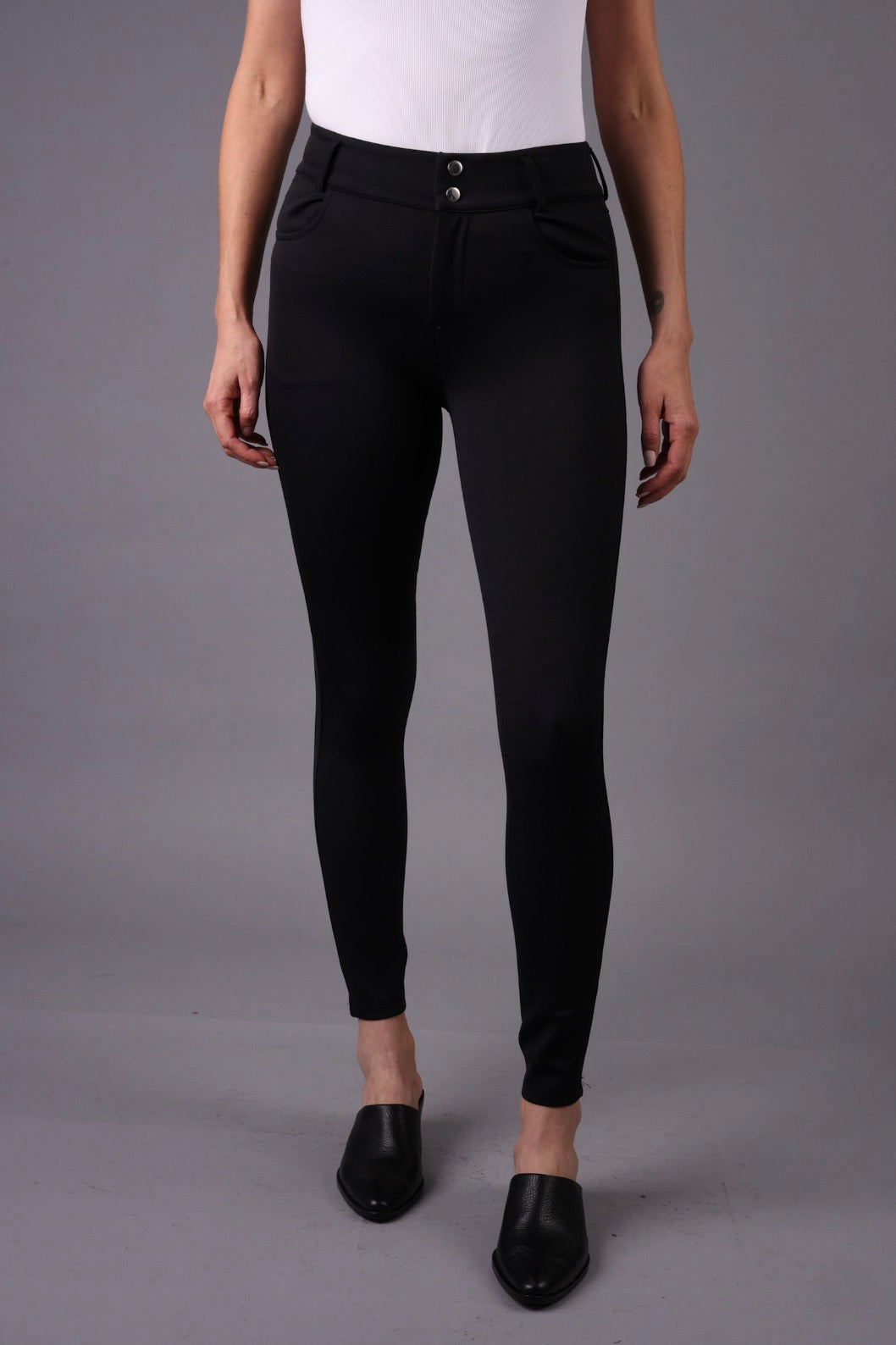 FEQ Arina Euro Style Breeches in Black