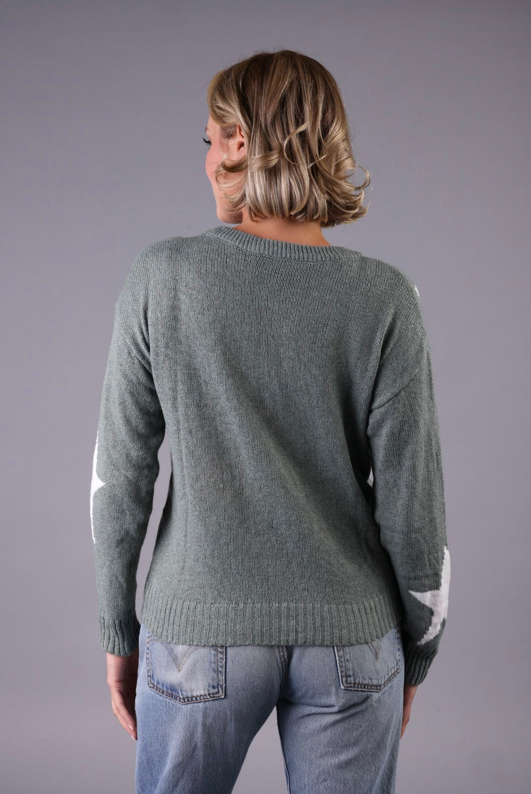 FEQ Star Sweater - Sage