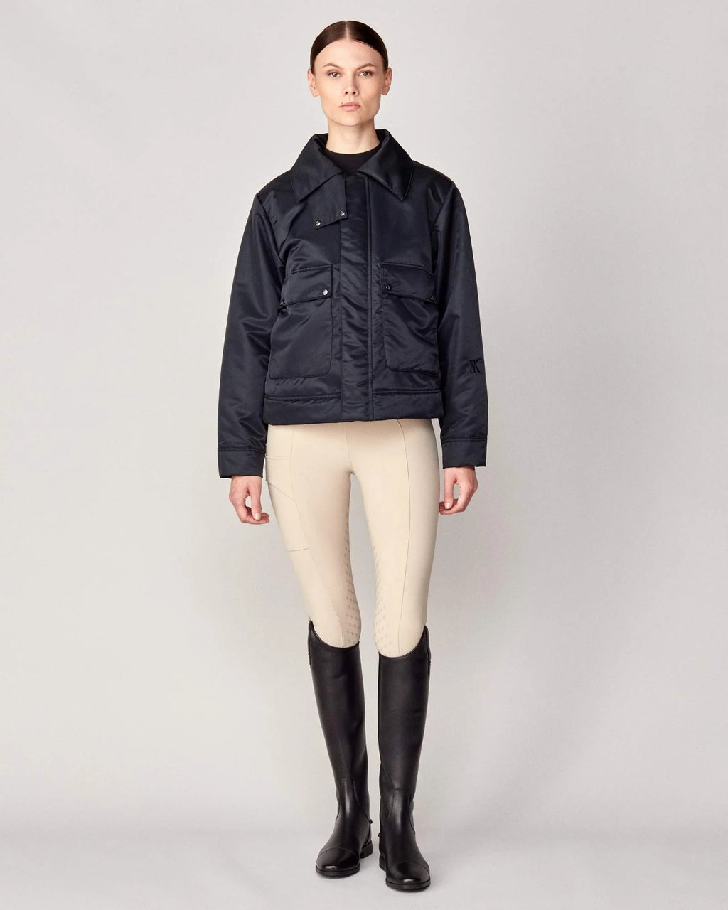 Yagya Short Padded Jacket
