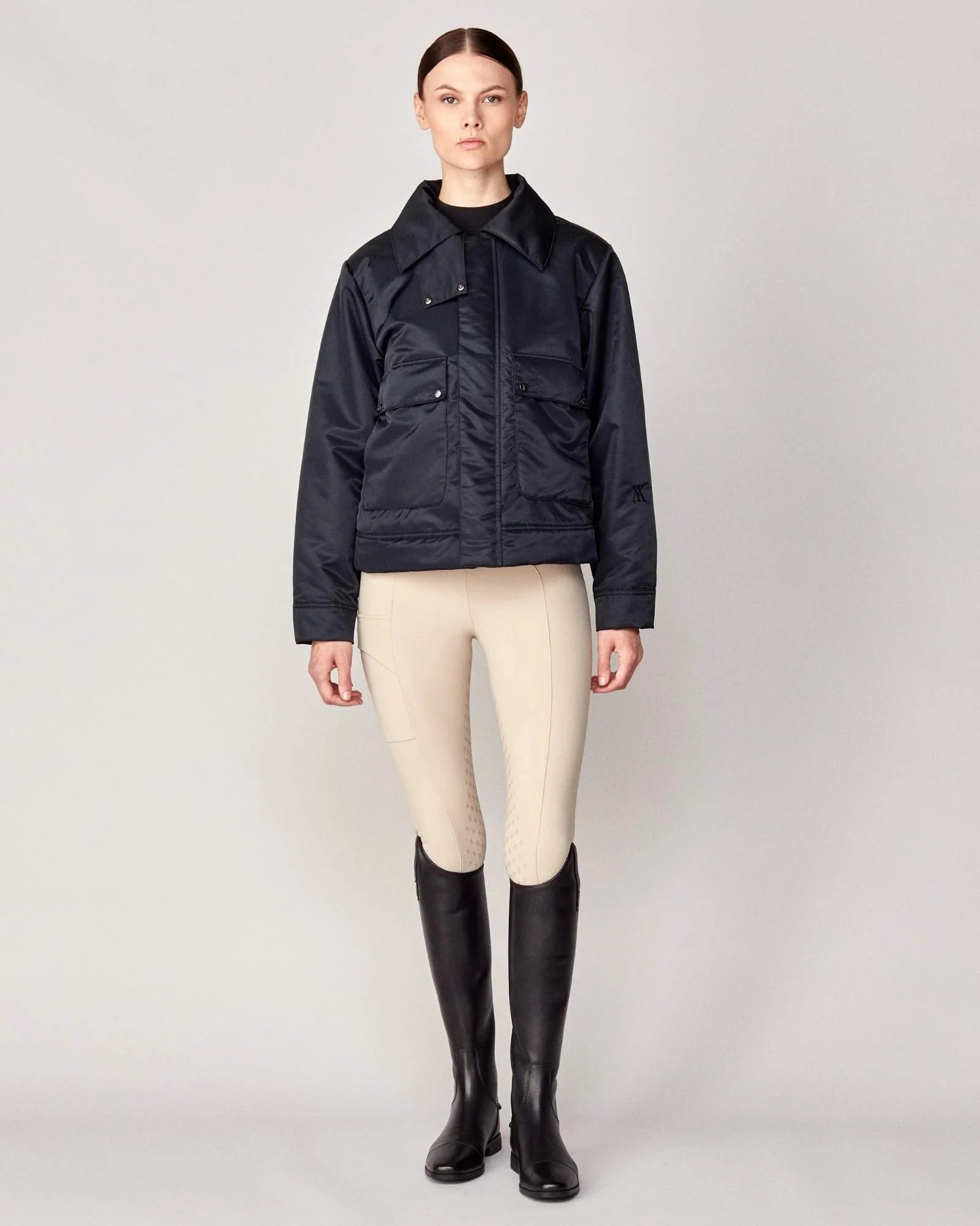 Yagya Short Padded Jacket