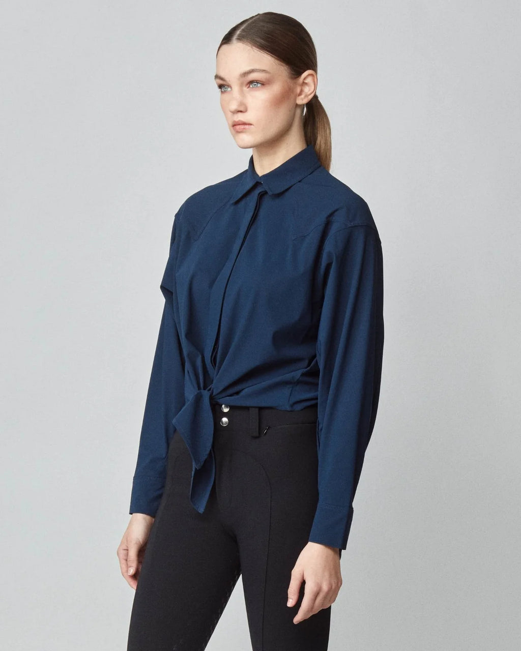 Yagya Front Tie Riding Shirt