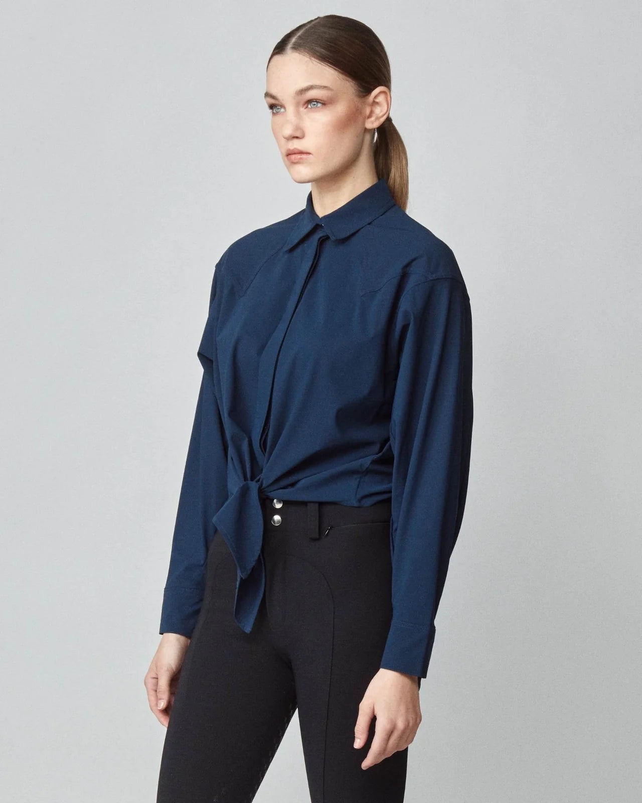 Yagya Front Tie Riding Shirt