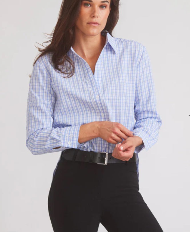 Solid Citizen Kaley Seersucker shirt