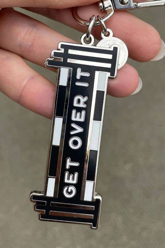 DAPPLEBAY Get Over It Keychain